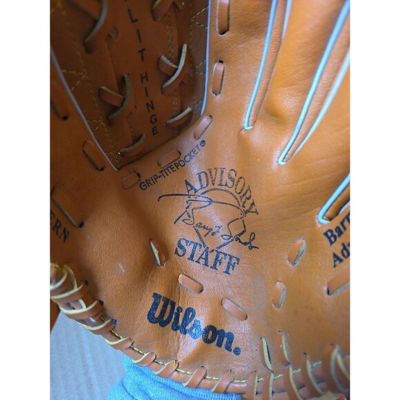 Wilson A2460 Baseball Glove Barry Bonds Good Shape 10 1/2" Splint Hinge Left Han - Picture 5 of 7